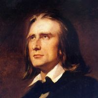 Photograph of Franz Liszt Photograph of Franz Liszt