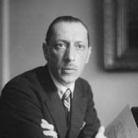 Photograph of Igor Stravinsky