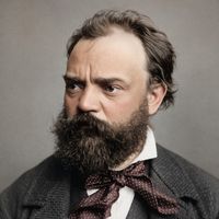 Photograph of Antonín Dvořák Photograph of Antonín Dvořák