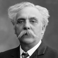 Photograph of Gabriel Fauré