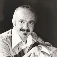 Photograph of Astor Piazzolla Photograph of Astor Piazzolla