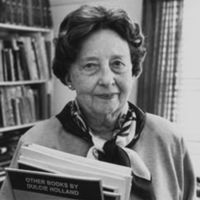 Photograph of Dulcie Holland Photograph of Dulcie Holland