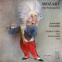 Front cover art for Mozart: The Wind Quartets