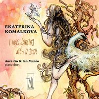 Front cover art for I Was Dancing with a Gnat: Music by Ekaterina Komalkova Front cover art for I Was Dancing with a Gnat: Music by Ekaterina Komalkova
