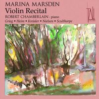 Front cover art for Violin Recital