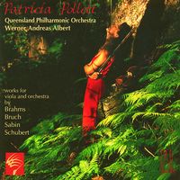 Front cover art for Works for Viola and Orchestra
