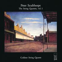 Front cover art for Peter Sculthorpe: The String Quartets, Vol. 1