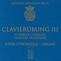 Front cover art for Bach: Clavierübung III, Schübler Chorales & Canonic Variations