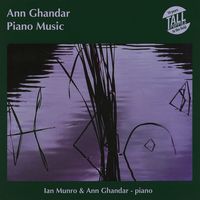 Front cover art for Ann Ghandar: Piano Music