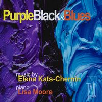 Front cover art for Purple Black and Blues