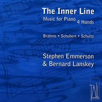 Front cover art for The Inner Line: Music for Piano 4 Hands