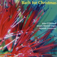 Front cover art for Bach for Christmas