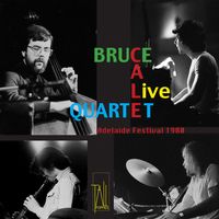 Front cover art for Bruce Cale Quartet Live
