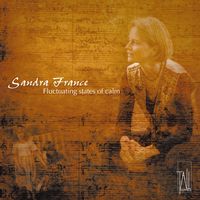 Front cover art for Sandra France: Fluctuating States of Calm