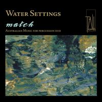 Front cover art for Water Settings: Australian Music for Percussion Duo