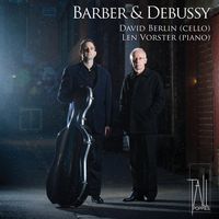 Front cover art for Barber & Debussy