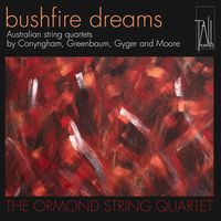 Front cover art for Bushfire Dreams Front cover art for Bushfire Dreams