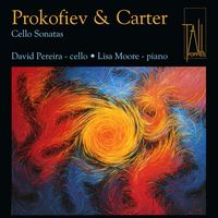 Front cover art for Prokofiev & Carter: Cello Sonatas