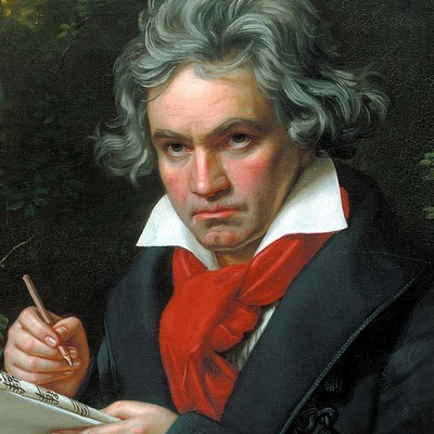 Photograph of Ludwig van Beethoven