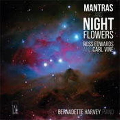 Front cover art for Mantras and Night Flowers