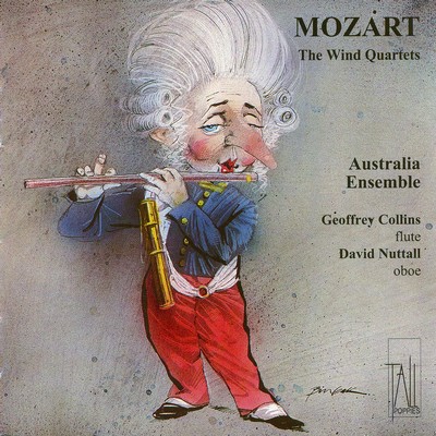 Front cover art for Mozart: The Wind Quartets