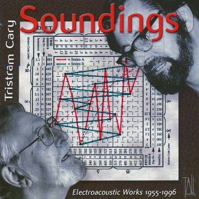 Front cover art for Soundings: Electroacoustic Works 1955-1996
