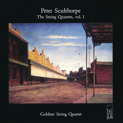Front cover art for Peter Sculthorpe: The String Quartets, Vol. 1