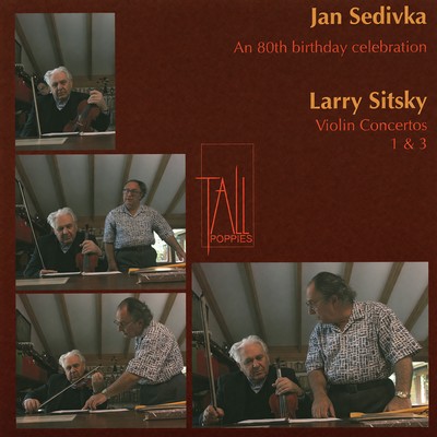 Front cover art for Larry Sitsky: Violin Concertos 1 & 3