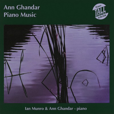 Front cover art for Ann Ghandar: Piano Music