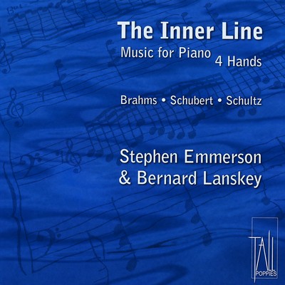 Front cover art for The Inner Line: Music for Piano 4 Hands