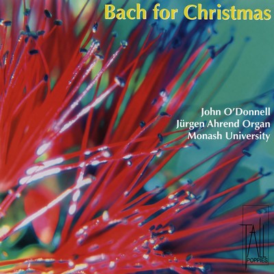 Front cover art for Bach for Christmas