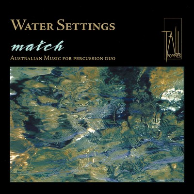 Front cover art for Water Settings: Australian Music for Percussion Duo
