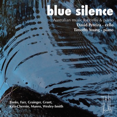 Front cover art for Blue Silence: Australian Music for Cello and Piano