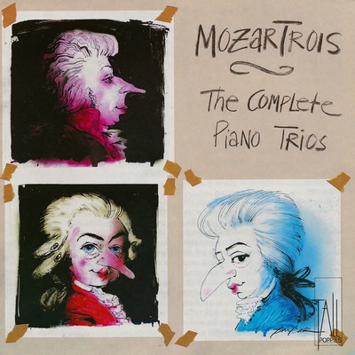 Front cover art for Mozartrois: The Complete Piano Trios